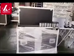 Тяжелая алюминиевая экструзионная рамочная платформа SDK001 4x4ft video