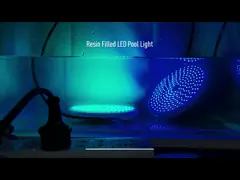 Переключатель дальше со смолы 1620lm AC12V заполнил свет бассейна video