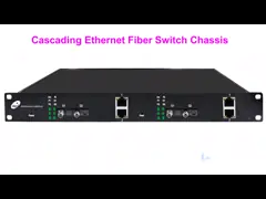 Переключатель локальных сетей гигабита спасения 1310/1550nm 4 кольца гаван video