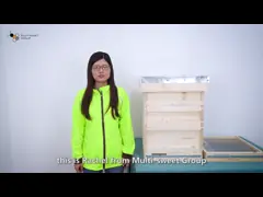 коробки улья 20mm крапивница пчелы деревянной одиночная огороженная национальная video