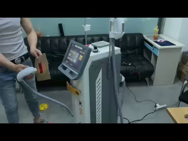 удаление татуировки машины не инвазионной брови лазера диода 808nm очищая видео