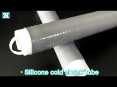 Наборы соединения сокращения аксессуаров силового кабеля холодные для телекоммуникаций/электрической индустрии video