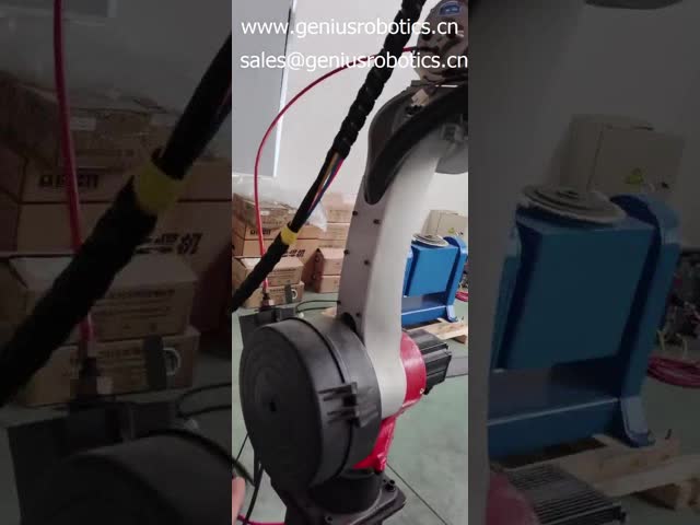 Long Distance Laser Welding Robot Slim Wrist Handheld Terminal Control