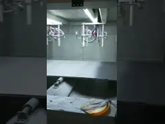 Electrostatic spraying machine For Digital Print , 80mm Thick Digital Spot Uv Coater 22KW