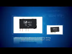 Двойной поляк запирая на задвижку электромагнитное реле переключения пути реле AC220V двойное video