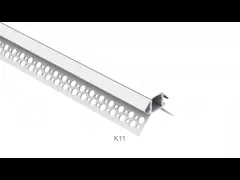 ROHS Length 2.5m Aluminum Led Lighting Profiles Sandblasting Recessed