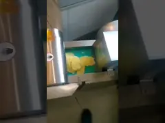 автомат для резки овоща автомата для резки 180kg картофельных чипсов 200-1000kg/h универсальный video