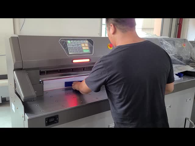 Electric Industrial Paper Cutting Machine Automatic Programmable