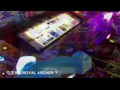 Королевский смычок машины видеоигры лотереи лучника IGS снимая 3 игроков video