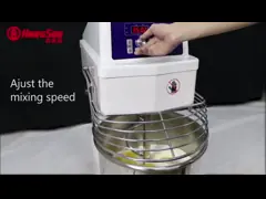 пекарни смесителя теста 250r/Min 30L машина спиральной печь video