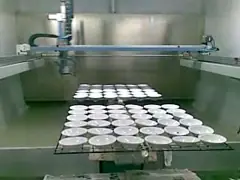 Покрытие машины картины брызг 5 осей для обеспеченного автоматического экрана покрытия Plc+touch раковины кондиционирования воздуха жидкостное video