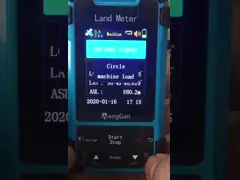 Инструмент измерения наклона оборудования обзора земли GPS корабля земледелия video