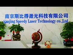 China Nanjing Speedy laser marking cutting machine for jewellery 100W fiber laser engraving machine rotary supplier