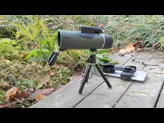 Телескоп небольшого портативного большого сигнала окуляра Monocular для располагаясь лагерем пешего туризма video