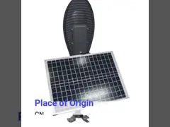 50w COB IP65 Solar Powered LED Street Lights For Parks And Courtyards video