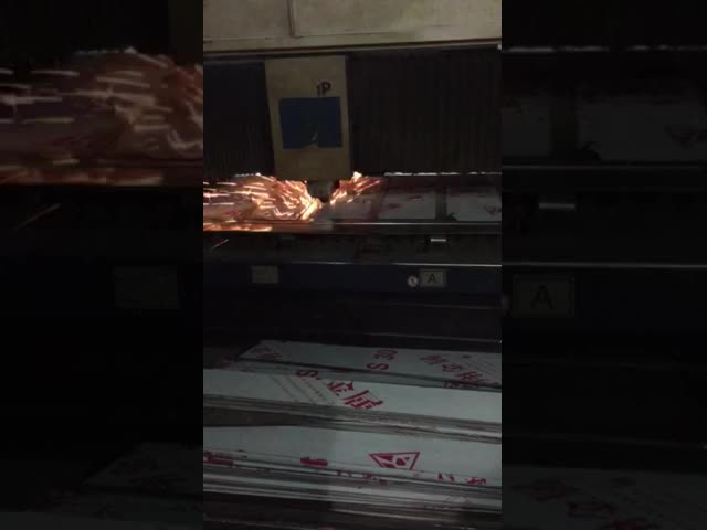 laser cutting of  stainless steel round ，circle