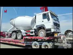 12 кубический корабль конкретного смесителя тележки 11m3 смесителя перехода метров 6X4 video