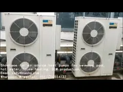 Климат Eco ПОЛИСМЕНА 4,5 теплового насоса компрессора 155KW EVI дружелюбный холодный -25 градус цельсий video