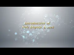 Прочный медный двойной замок сейфа ключей с UL перечислил video