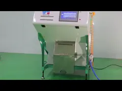 Покрашенная сортировщица цвета чечевицы 8 парашютов для желтого чечевицы красное зеленое video