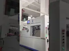 Горячий штемпелюя бумажный автомат для резки 7000SHIPPING И РЕГУЛЯЦИЯ листа с голографическим video