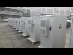 IP55 Galvanized Outdoor Telecom Equipment Cabinet With 200A Rectifier System