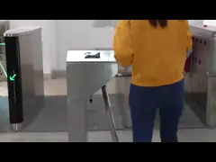 Ворота турникета треноги отпечатка пальцев нержавеющей стали с читателем RFID video