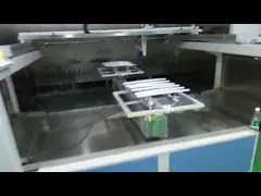 Мотор сервопривода ISO9001 инерции оборудования автоматической краски частей автомобиля распыляя video