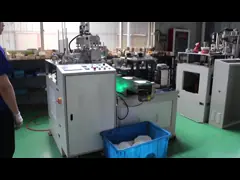 ПЛК контролирует автоматическую бумажную трубку делая машину для 3 слоев Биодеградабле выпивая соломы video