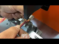 ультразвуковой сварщик пятна металла 20Khz для электрода уха поляка никеля батареи терминального video