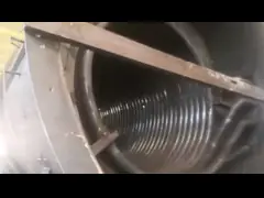 Газ 1.25MPA ASME вертикальный увольнял боилер Combi затягивая расположение трубки video