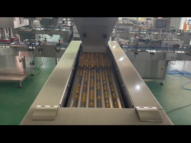 Полуавтоматический счетчик капсул для малых гранул таблеток видео