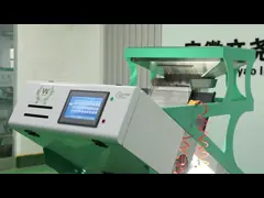 Машина сортировщицы цвета риса Japonica датчика CCD Janpan Тошиба с компрессором воздуха винта 22KW video