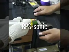 Толщина резца 10mm 20mm лезвий 40Khz титана ультразвуковая резиновая video