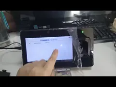 4 Core CPU 7-Inch SMS Function Fingerprint Time Attendance System