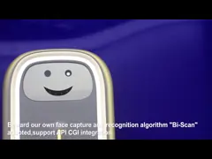 Mirror Facial Recognition Temperature Scanner Self Checking For Office Area