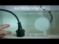 Смола AC12V 15W заполнила одновременный свет бассейна СИД RGB video