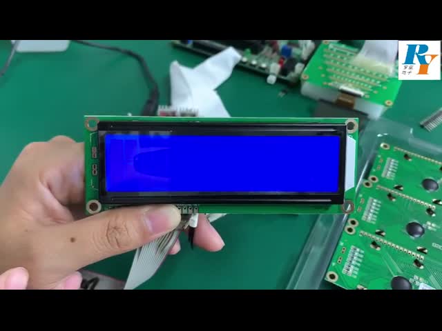 5V дисплей характера RYP1602A-8 модуля параллельного интерфейса 16X2 LCD