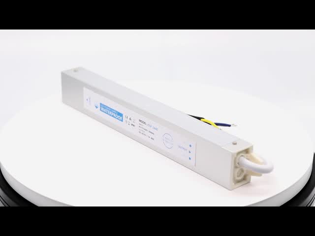 Fonte de alimentação impermeável 24V do diodo emissor de luz da caixa do metal 40W RoHS Cerrtification