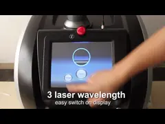 High Effective Tattoo Removal Picosecond Laser Machine Three Wave Length