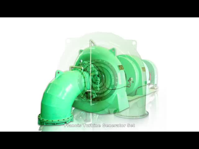 Horizontal Vertical Hydro Power Generator Water Turbine Francis Type mixed flow