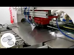 Крышка корки SGS полноразмерная алюминиевая легкая для еды может упаковывающ video