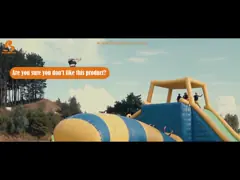 Гигантская раздувная водонапорная башня с шариком для парка Аква video