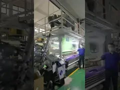 машина рапиры ярлыка 160cm широкая подержанная с 1344 используемыми крюками video