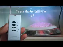 Водоустойчивый свет бассейна СИД IP68 90Ra 45W поверхностный установленный video