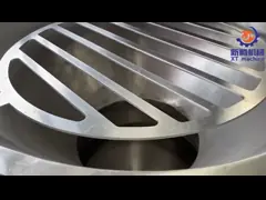 Автомат для резки куска арахиса миндалины нержавеющей стали регулируемый 400-500 kg/h емкости video