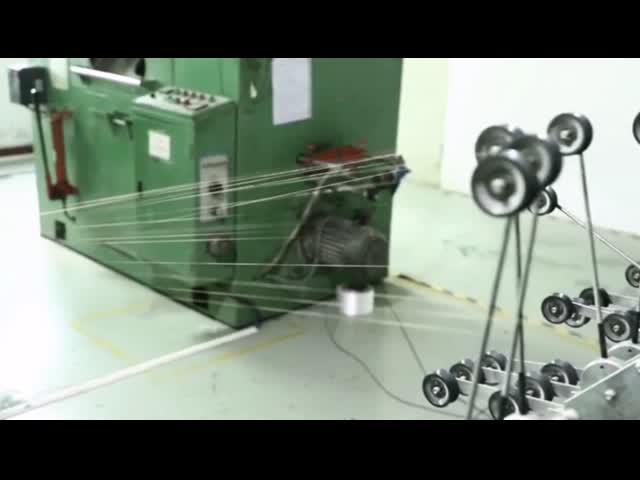 High-Density Signal Cable Assembly with 40AWG Blue Wires and Latching Connectors