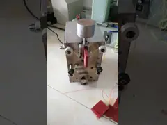 Ткань тени ярлыка шнура проводки жаккарда 0,9 Mm диаметра video