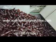 Линия безгнилостной завалки бутылки D105mm для молока кокоса video