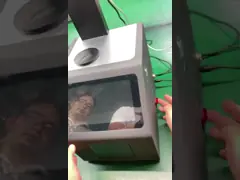 метр 3nh YH1200 помоха апертуры ASTM D1003 8mm измеряя video